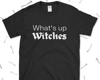 Hexen Shirt / Lustiges Halloween Shirt / What's up Hexen Halloween Top / Hexen T-Shirt / Erwachsene Halloween Top Shirt / Hexe TShirt UK