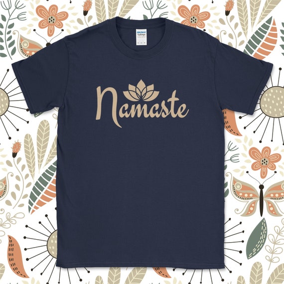 Namaste Lotus T-Shirt – Mindful Yoga Tee, Spiritual Gift for Her or Him, Meditation Shirt, Zen Clothing, Boho , Birthday & Christmas Present