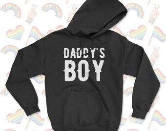 GRAPPIGE LGBT-HOODIE / Daddy's Boy-hoodie / Gay Pride-hoody / Unisex Gay Lesbian Trans Rights Bi Equality / Funny Gay Hoody Verenigd Koninkrijk