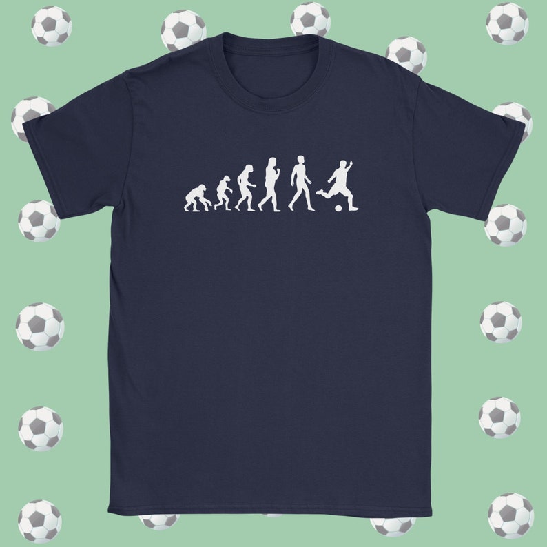 Evolution Football Tshirt / Funny Football Gift / Men's Tshirt / Idea