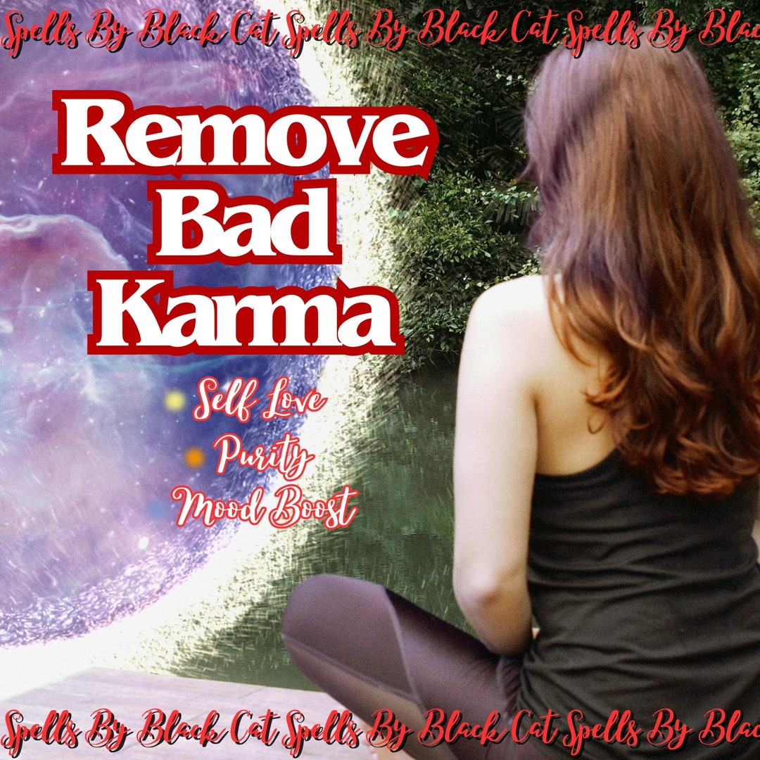 Remove Bad Karma Karmic Cleansing Etsy