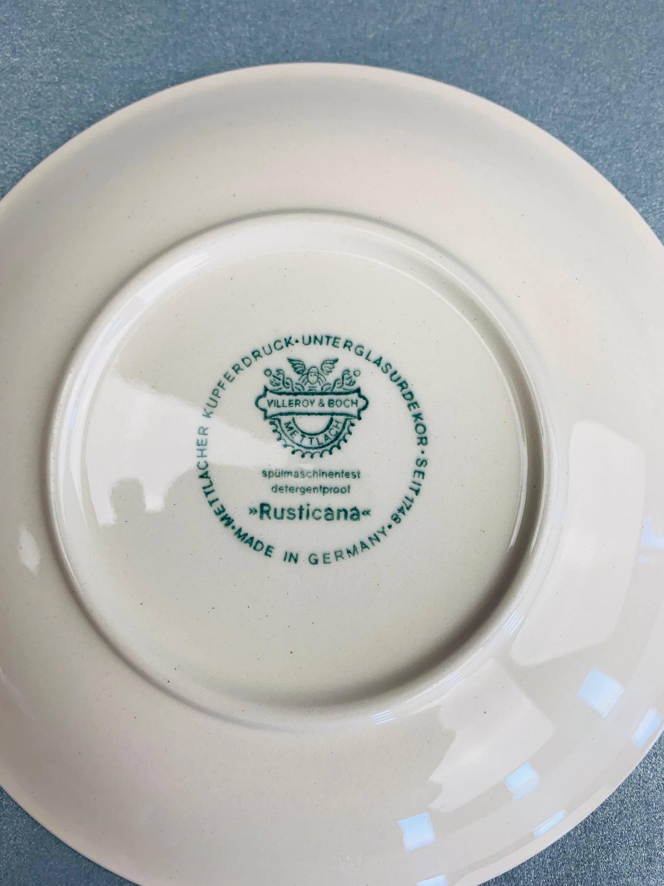 アンティーク　Villeroy & Boch Rusticana プレート Villeroy & Boch, Rusticana Red | Replacements, Ltd.