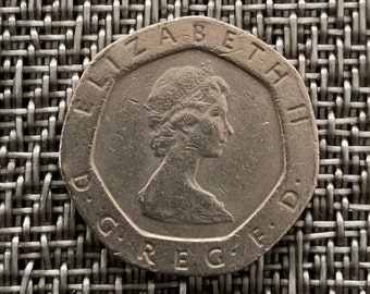 1982年 20ペンス硬貨 イギリス - 希少で歴史的なイギリス通貨