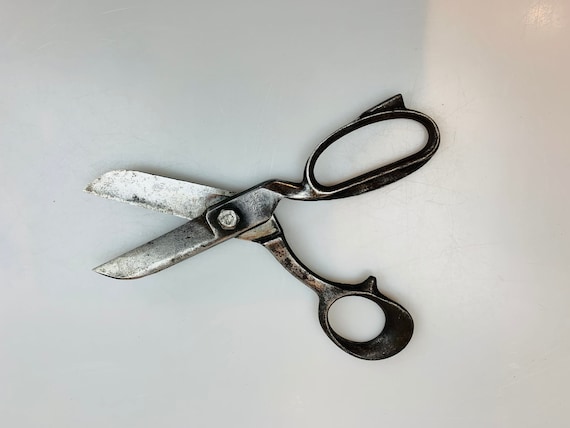 Antique Large Scissors TUR-BAN No 10 Tailor's Scissors Old Vintage Sewing  Tool German 1930s Original Genuine Metal Scissors 