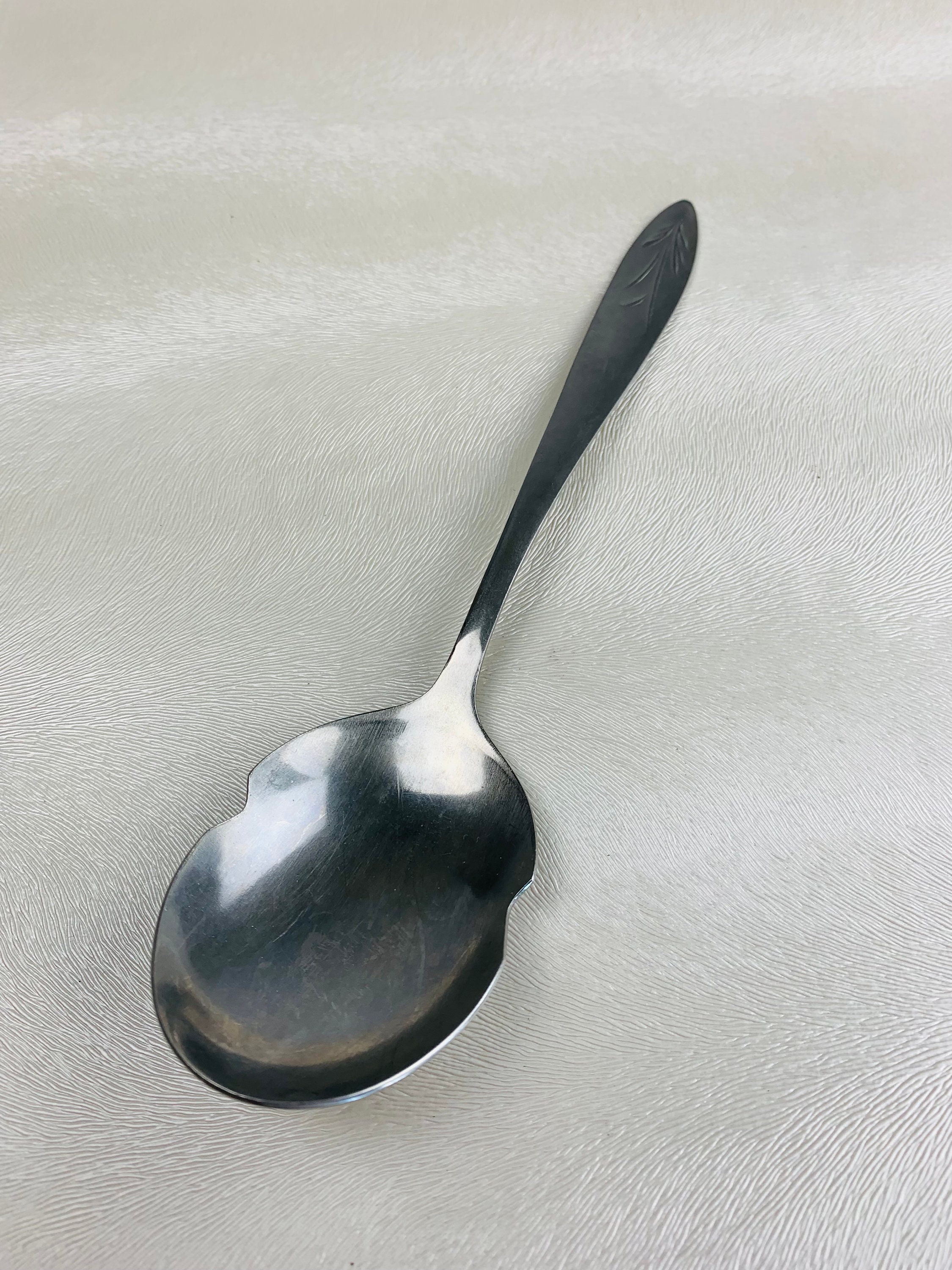 Vintage soviet tablespoons Set of 6 spoons Vintage cutlery V - Inspire  Uplift