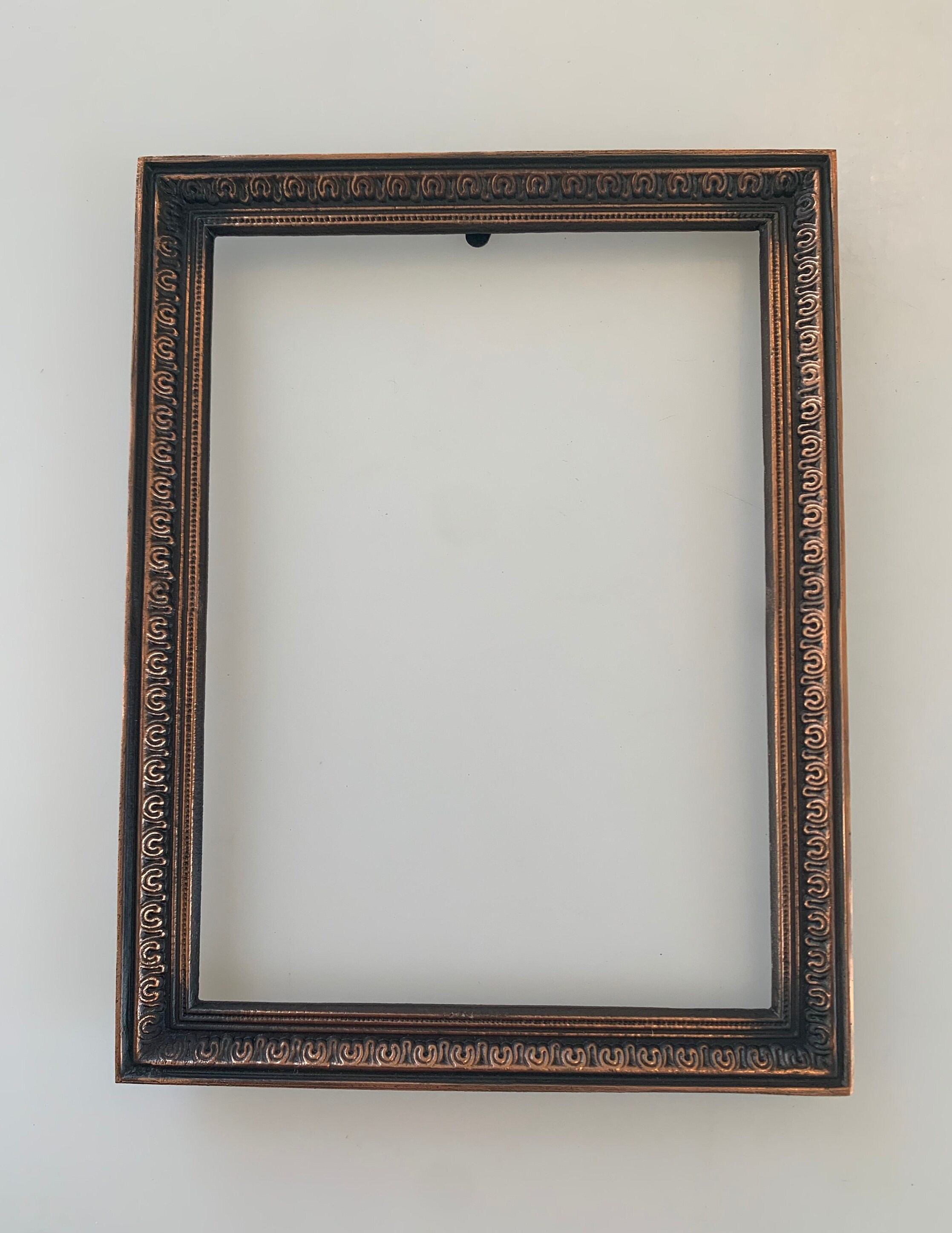 Russia Style Frame Vintage Soviet Decorative Photo Frame Made in USSR Metal Wall Photo ...