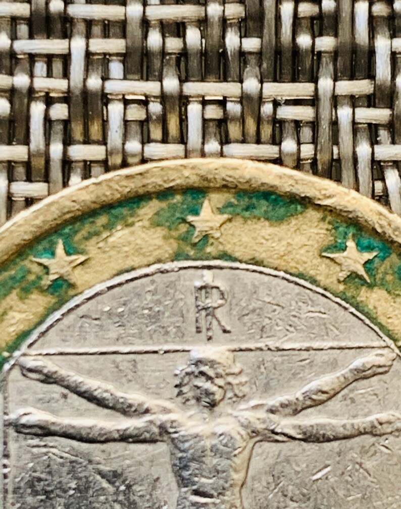 Piece 1 Euro Leonard De Vinci 2002