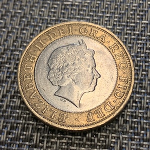 2 Pounds Elizabeth II GB coin