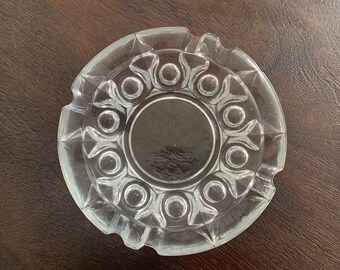 Vintage 1980s Ashtray With Olympic Symbol Moscow 1980 Olympic