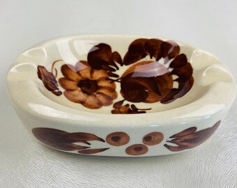 陶器製 花柄 灰皿 陶器の花柄灰皿 - Etsy 日本