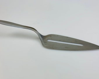 Vintage stainless steel cake server Soviet era cake serving cutlery Made in USSR 1960s