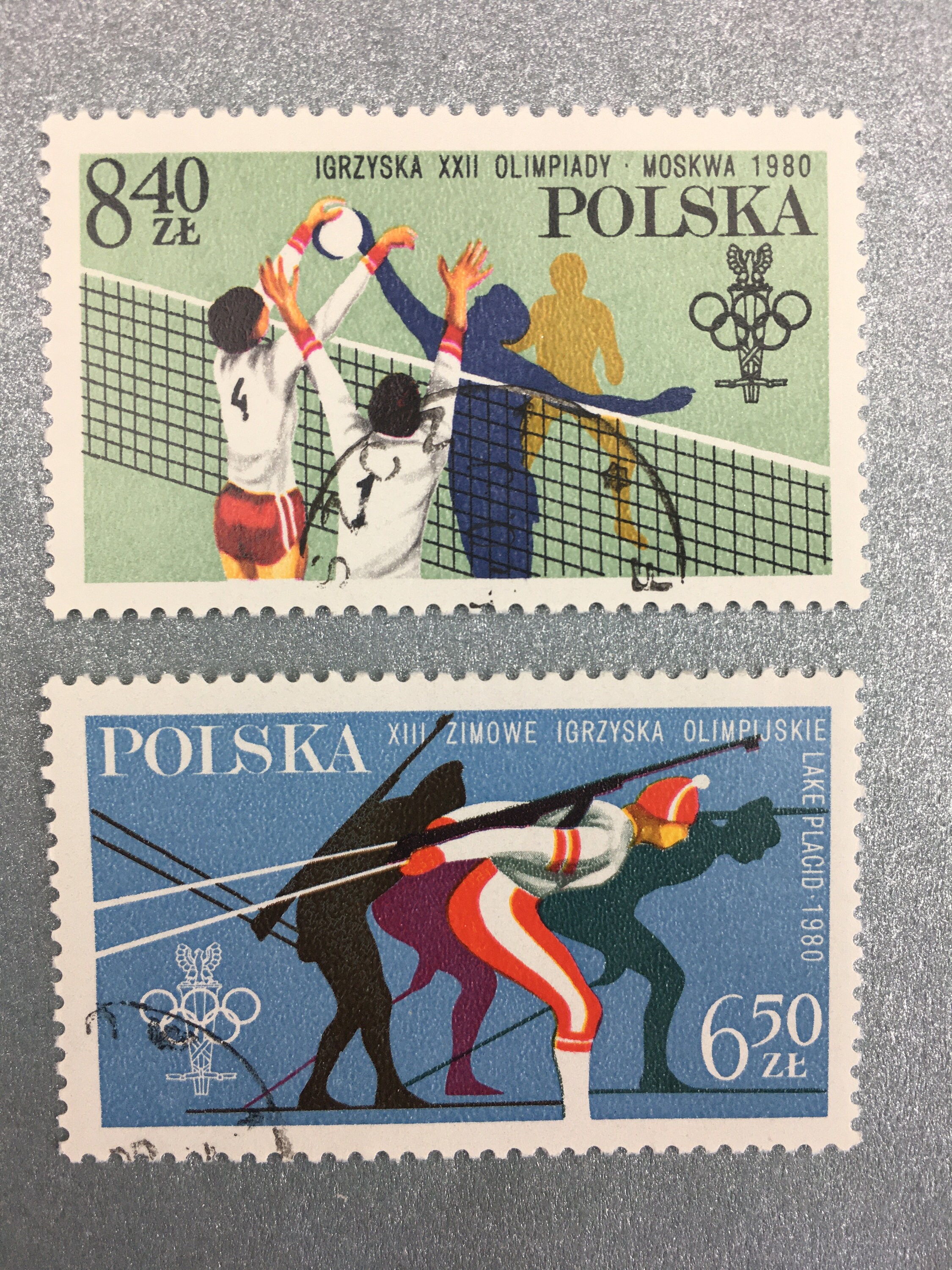 Prophila Collection Briefmarken Polen 1963 Fechten – Komplett Postfrisch (MNH), Katalog-Nr. 1405A-1410A