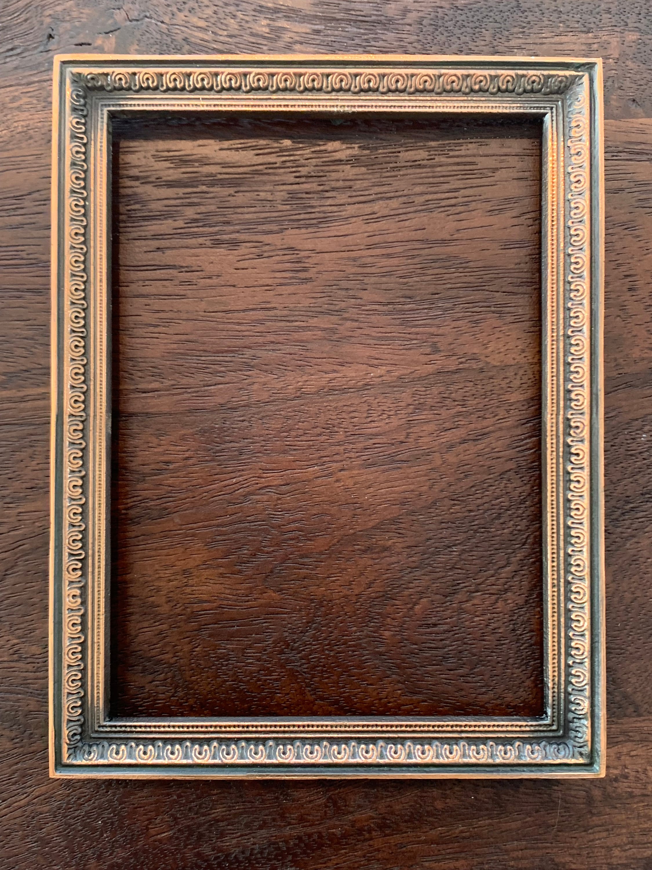 Russia Style Frame Vintage Soviet Decorative Photo Frame Made in USSR Metal Wall Photo ...