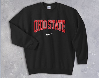 women's college crew neck sweatshirts