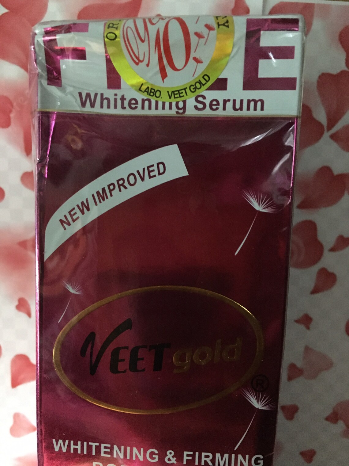 Veet gold whitening and firming body lotion with SPF15 500ml Etsy