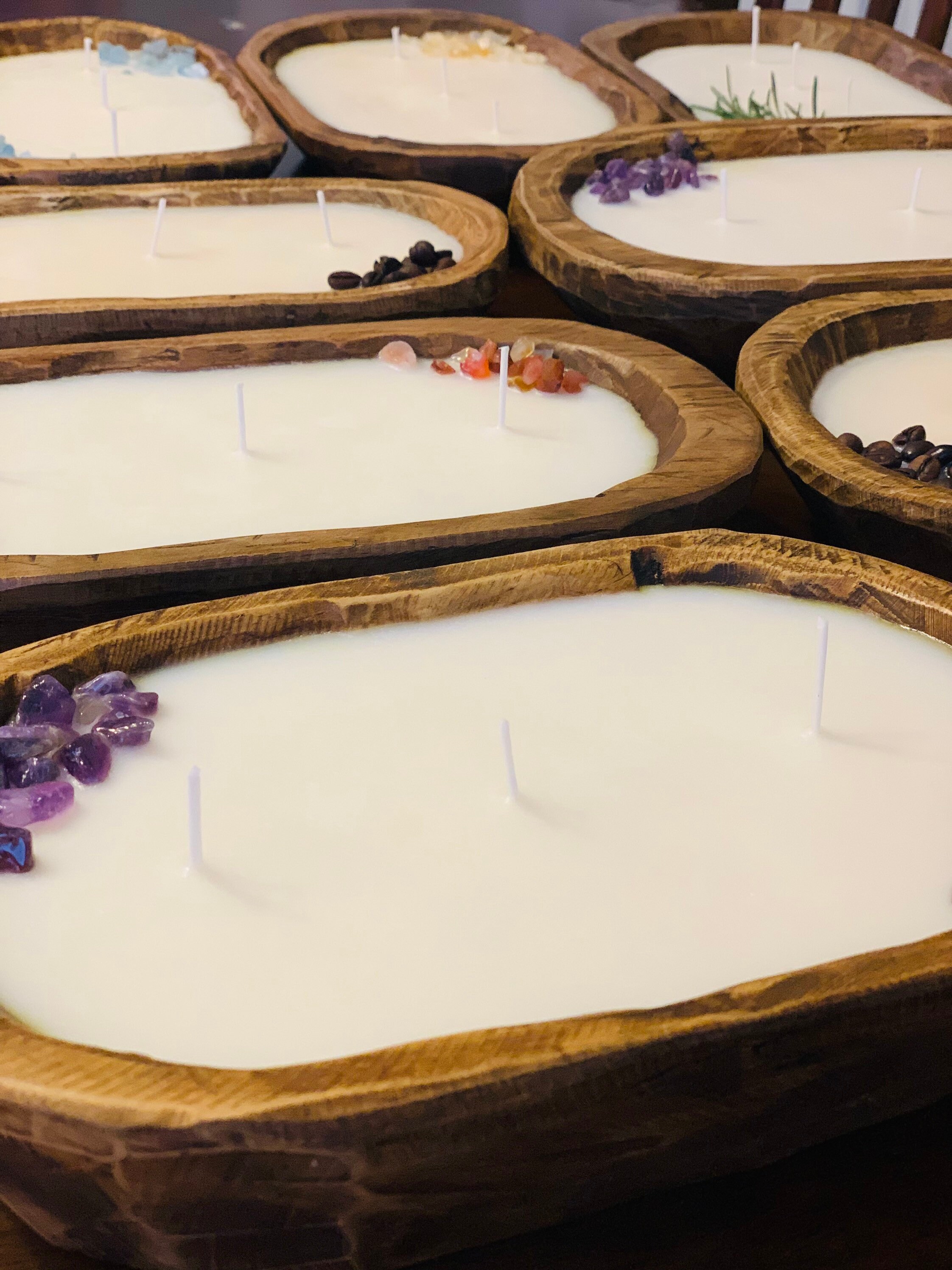 Handmade Soy Wax Dough Bowl Candles Etsy