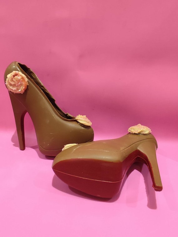Louboutin inspired Chocolate Shoe and Purse | Azra Chocolates