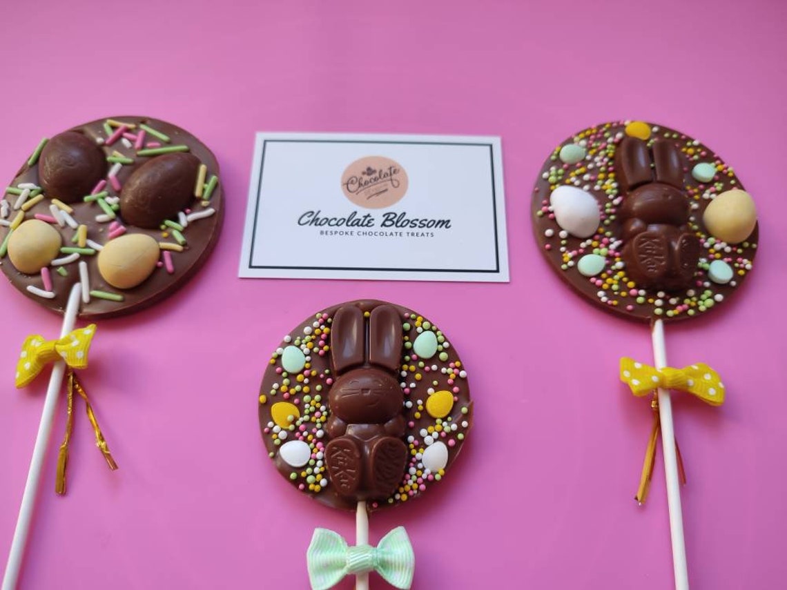 Easter Loaded Lollipop, Easter Chocolate Lollies, Easter Treats, Easter Lollipop, Sweet Treats