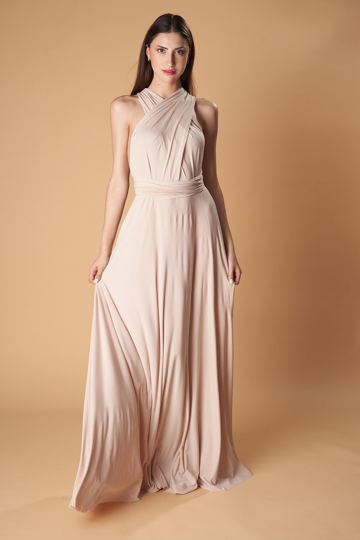 champagne multiway bridesmaid dresses Discover 12 Bridesmaid dresses and neutral sparkly bridesmaid dresses ideas