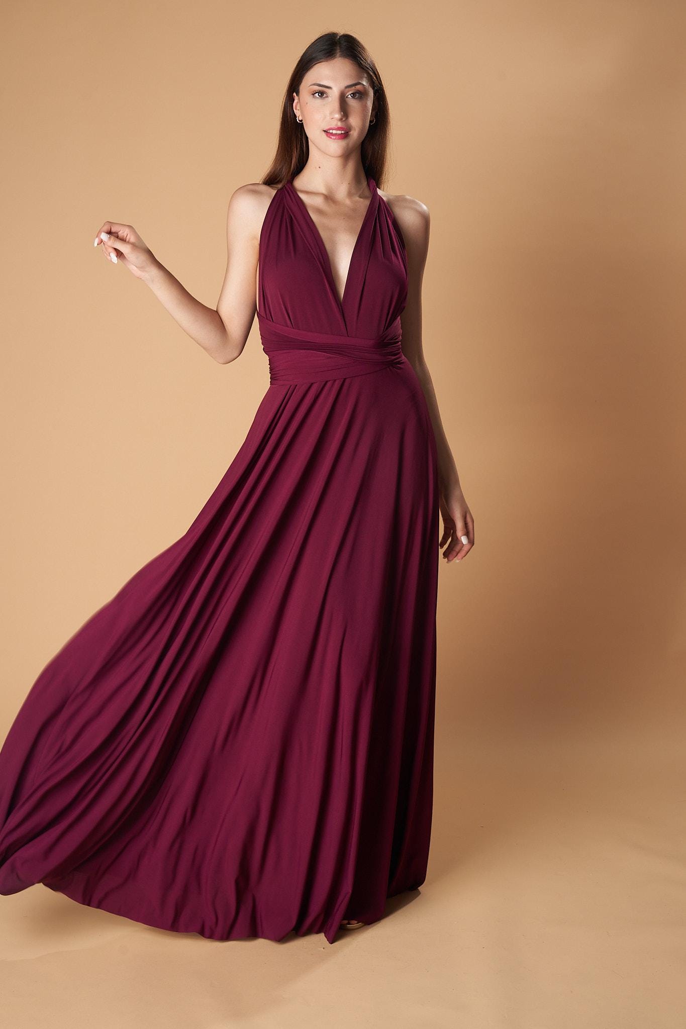 ebay bridesmaid dresses Merlot Corset Dress