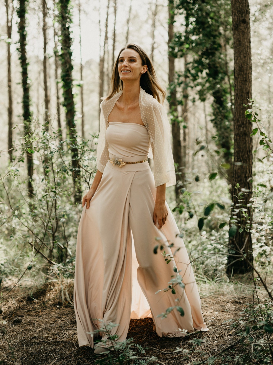 アンティーク雑貨 Pale Apricot Tulle Bolero il_1080xN.3301202952_n6gj.jpg