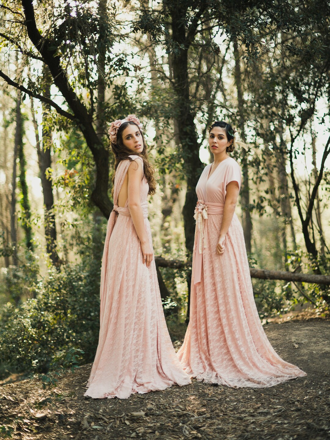 Pink Lace Overdress: Boho Bohemian Wedding Accessory (Size XXXS-XL) Pink Lace Overdress: Boho Bohemian Wedding Accessory (Size XXXS-XL)