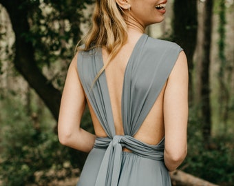 Light gray infinity dress online