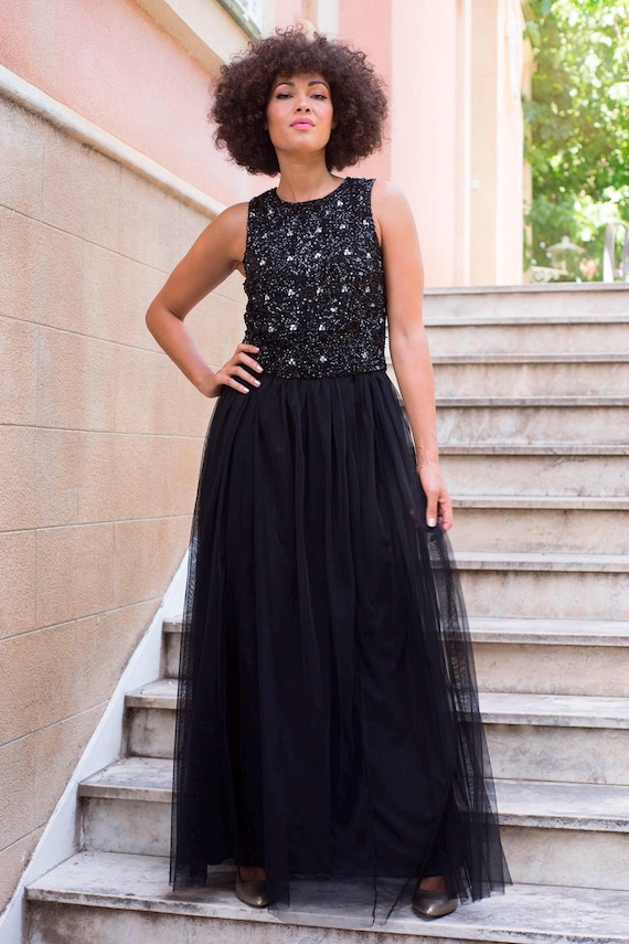blue and grey dress A-Line Sweetheart Neck Tulle Gray Blue Lace Long Prom Dress, Gray Blue –  shdress