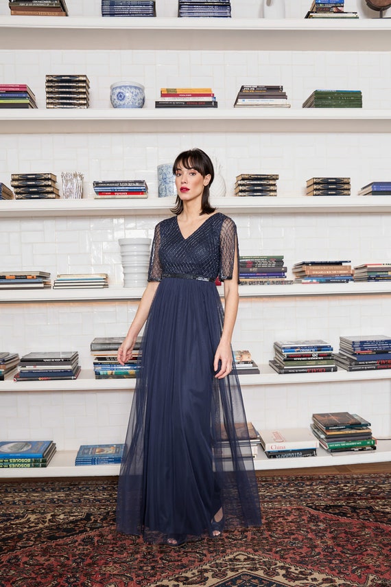 Dress Embroidered Tulle Maxi Skirt Arabella Embroidered Tulle Maxi Dress Dark Green Floral Dress Embroidered Tulle Maxi Skirt Arabella Embroidered Tulle Maxi Dress Dark Green Floral