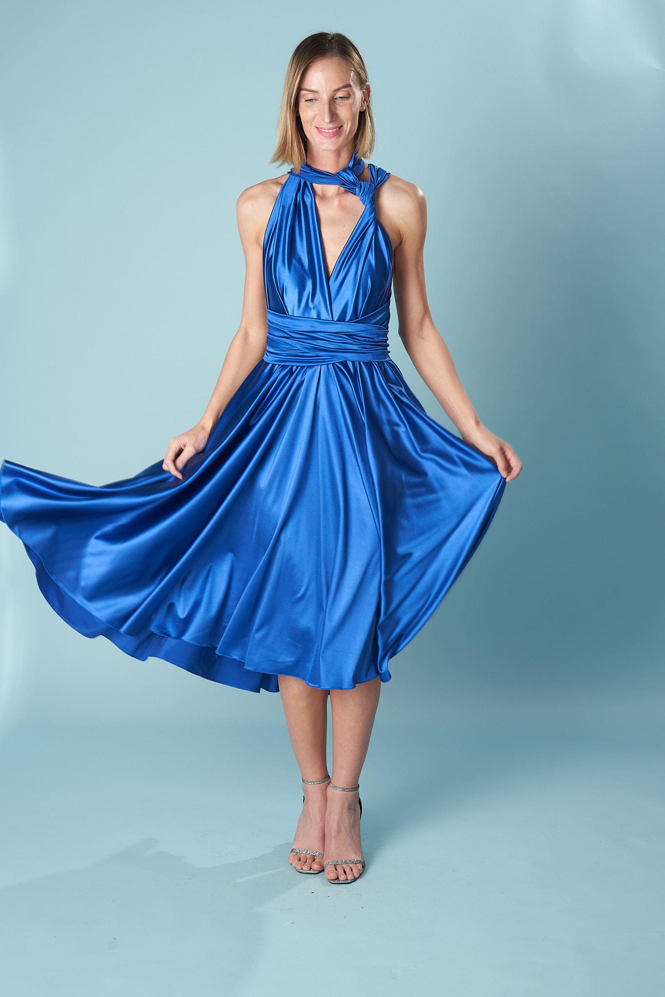 Versatile Wrap Bridesmaid Dress: 100 Styles, Soft Stretch Fabric - Etsy  Australia