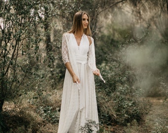 Surjupe en dentelle fleur ivoire, superposition en dentelle Boho, robe désherbante vintage, haut en dentelle de mariée veste, robe de mariée de plage, robe de mariée ivoire..