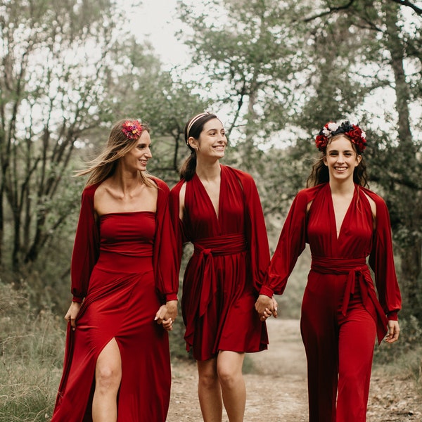 Minikleid Burgund, Ärmelloses Burgunder Kurzkleid, Über dem Knie Marsala Kleid, kurzes rotes Kleid, Wandelbares Party Cocktail Weinkleid.