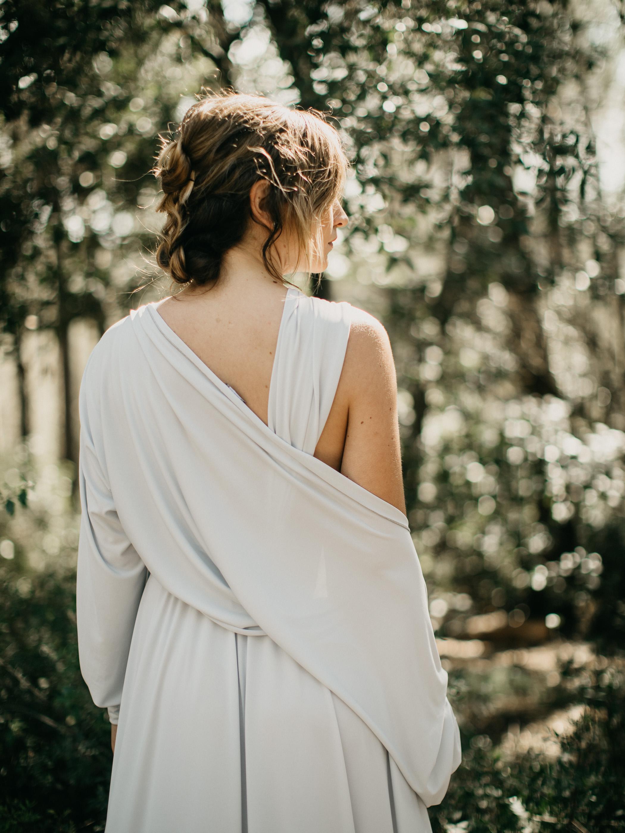 bridesmaid dress with shrug Jersey Shrug With Long Sleeves: Bridesmaid Dress Accessory
