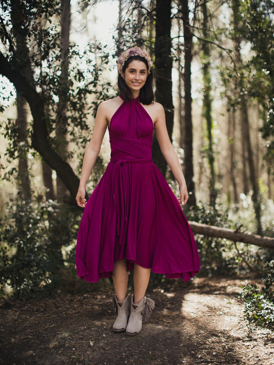 marsala red infinity dress Marsala Maxi Infinity Dress