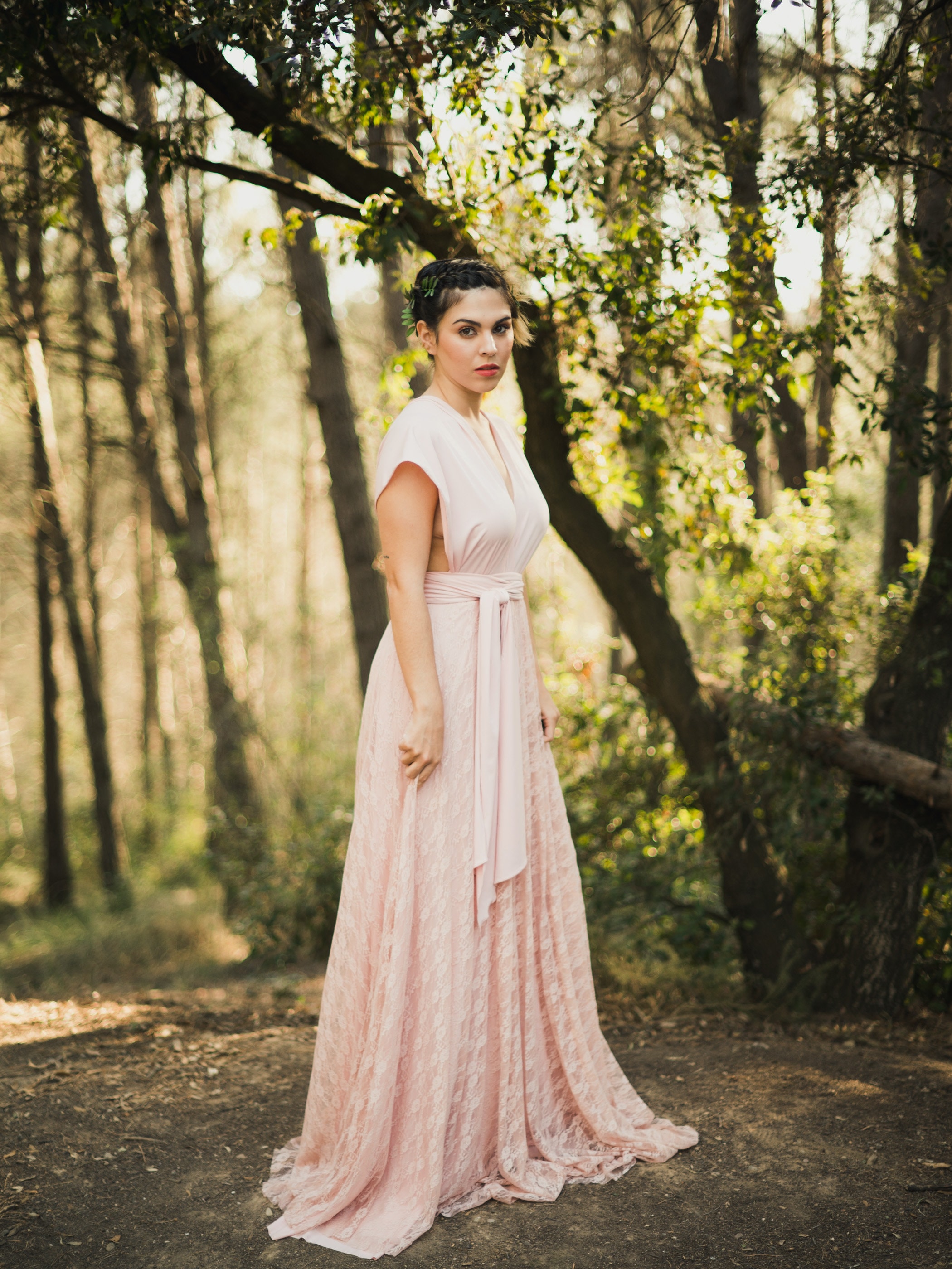 chinese dress ladies Holland Tiered Maxi Dress - Raspberry