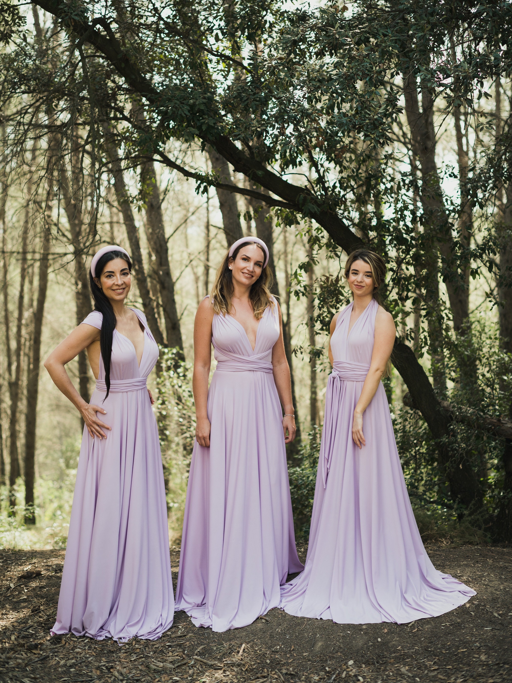 Light Lilac Bridesmaid Dresses