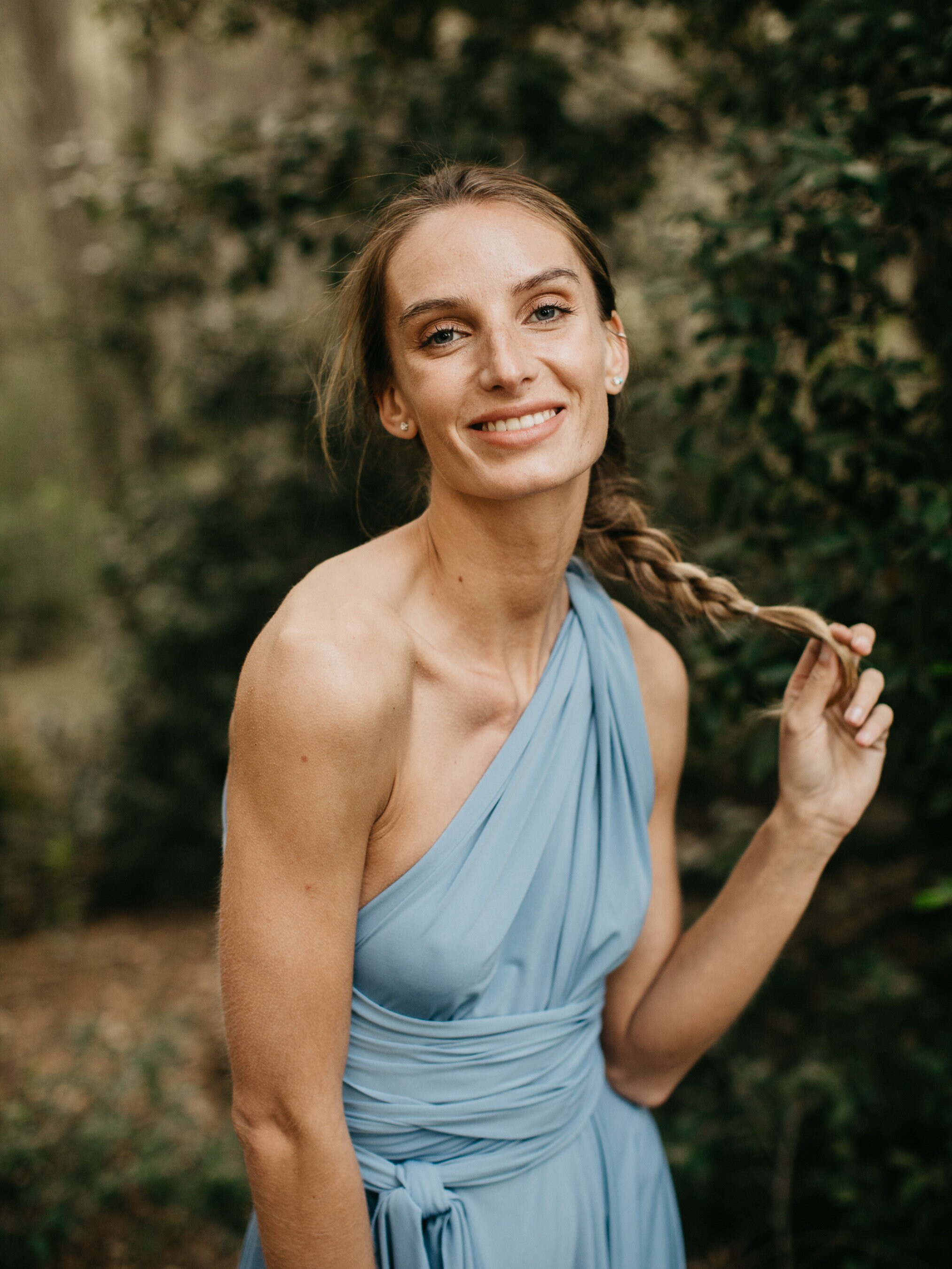 Maternity bridesmaid dresses clearance dusty blue