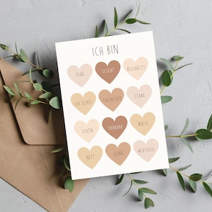 Affirmationen Kinder, Affirmationskarten Kinder, Mutmacher Karten Kinder, Ermutigungskarten Kinder, Geschenkidee Kinder