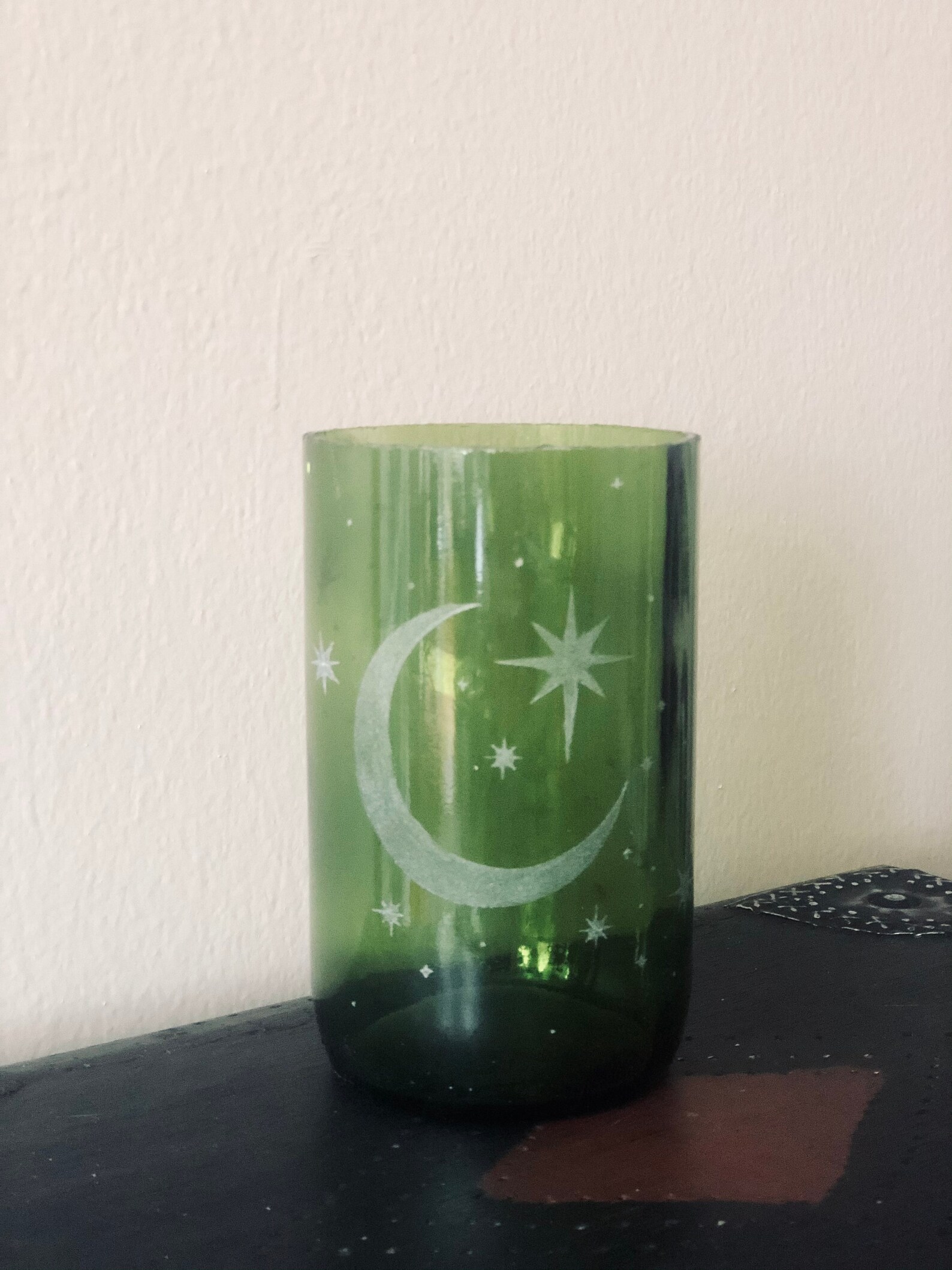 Moon and Stars Candle Holder Etsy