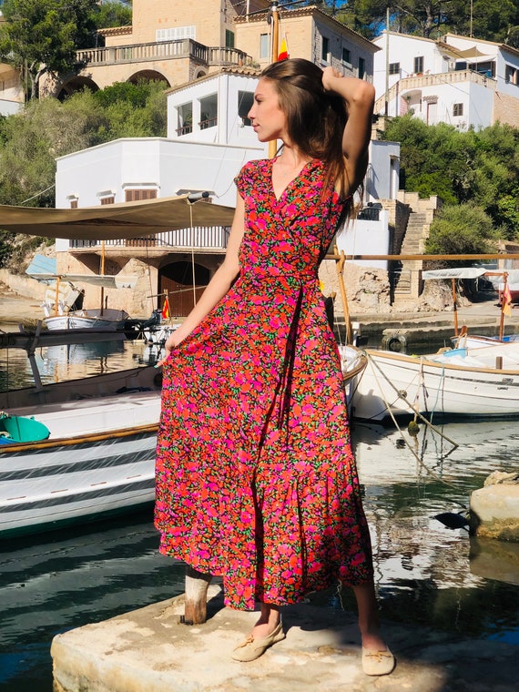 spanish style maxi dress