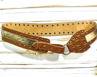 VINTAGE LEATHER BELT