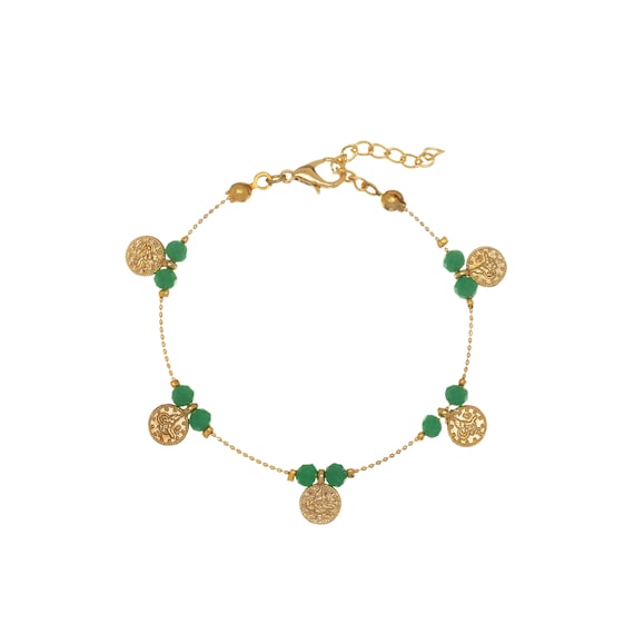 Bracciale Aperto A Spirale Placcato Oro - Stile Boho Per Donne - Regolabile, Diametro 6,6 Cm