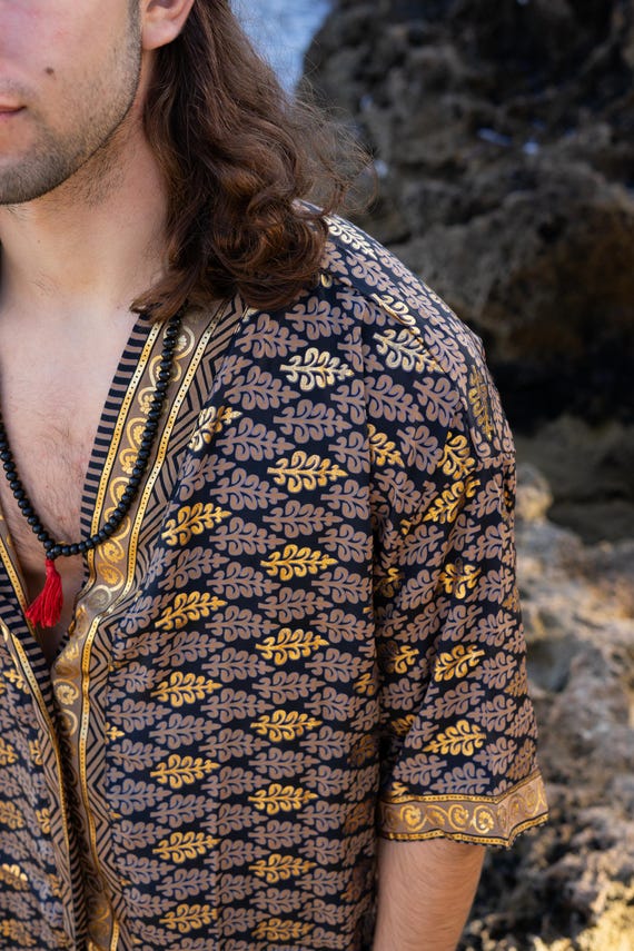 Boho Chic Bohemian Summer Outfit For Male Bohemian Themed Party - Main Image