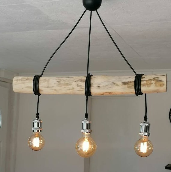 Driftwood hanging light deals