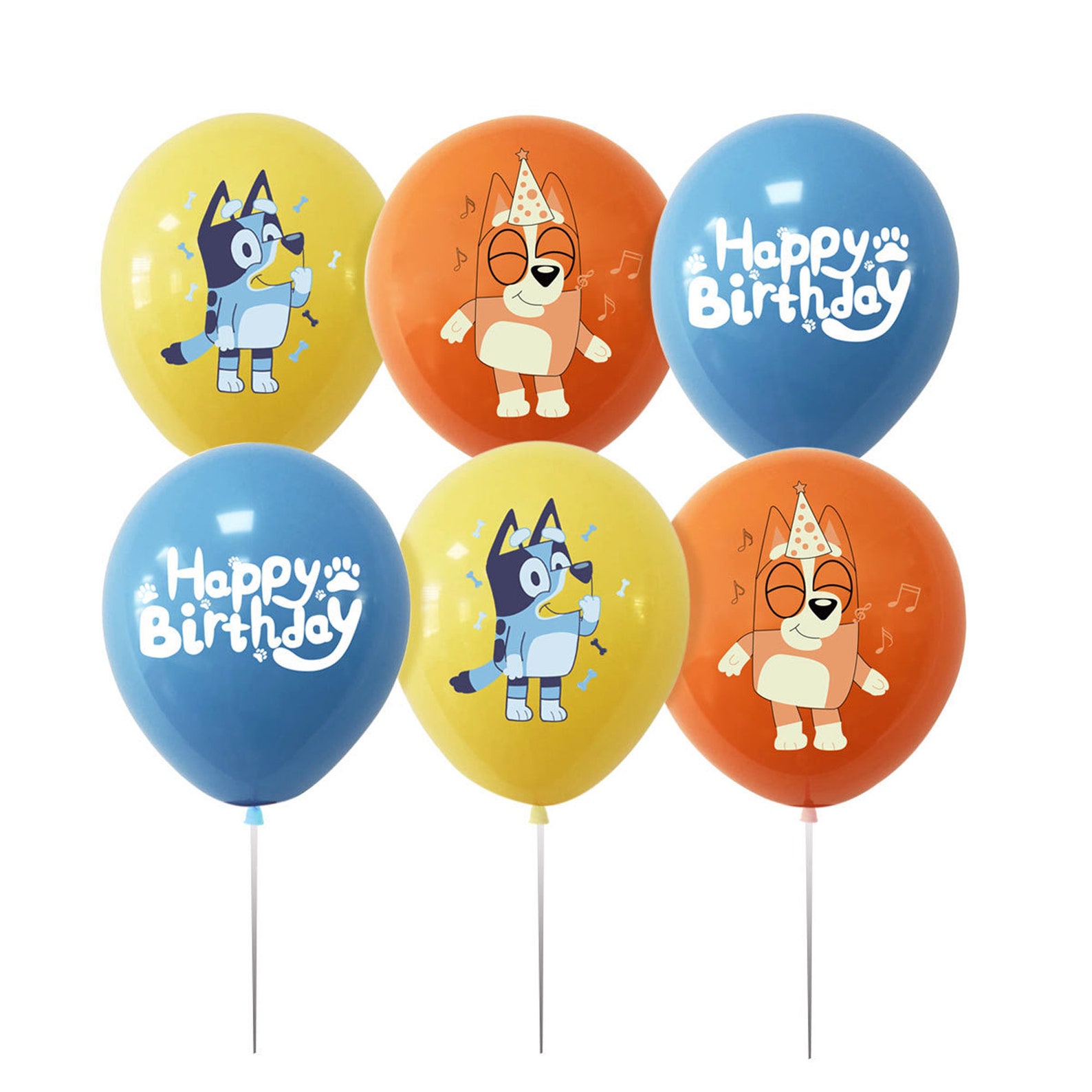 Bingo bluey theme birthday set favor party supplies decoration Etsy