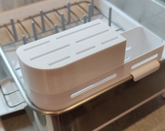 Simple Human 3D Printed Knife Block fits Current Model Dish Drainer Compact or Full Size for Simple Human Dish Rack NOT INCLUDED Etsy