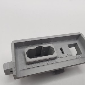 NES 101 3D Printed Back Nintendo Mutl out *A/V out* NES top loader load NESRGB