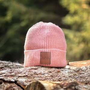 Gorro de primavera rosa / gorro de mujer / gorro ecológico para aventuras de primavera verano imagen 1