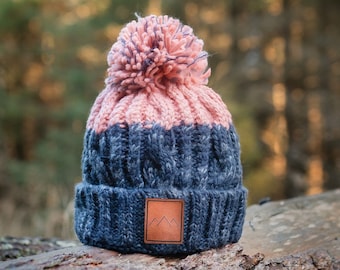 Warm winter hat for the outsiders - Eco-friendly hat - Recycled soft cozy beanie - woolly beanie - adventures hat - hiking beanie