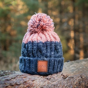 Warm winter hat for the outsiders - Eco-friendly hat - Recycled soft cozy beanie - woolly beanie - adventures hat - hiking beanie